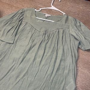 NWT green light blouse